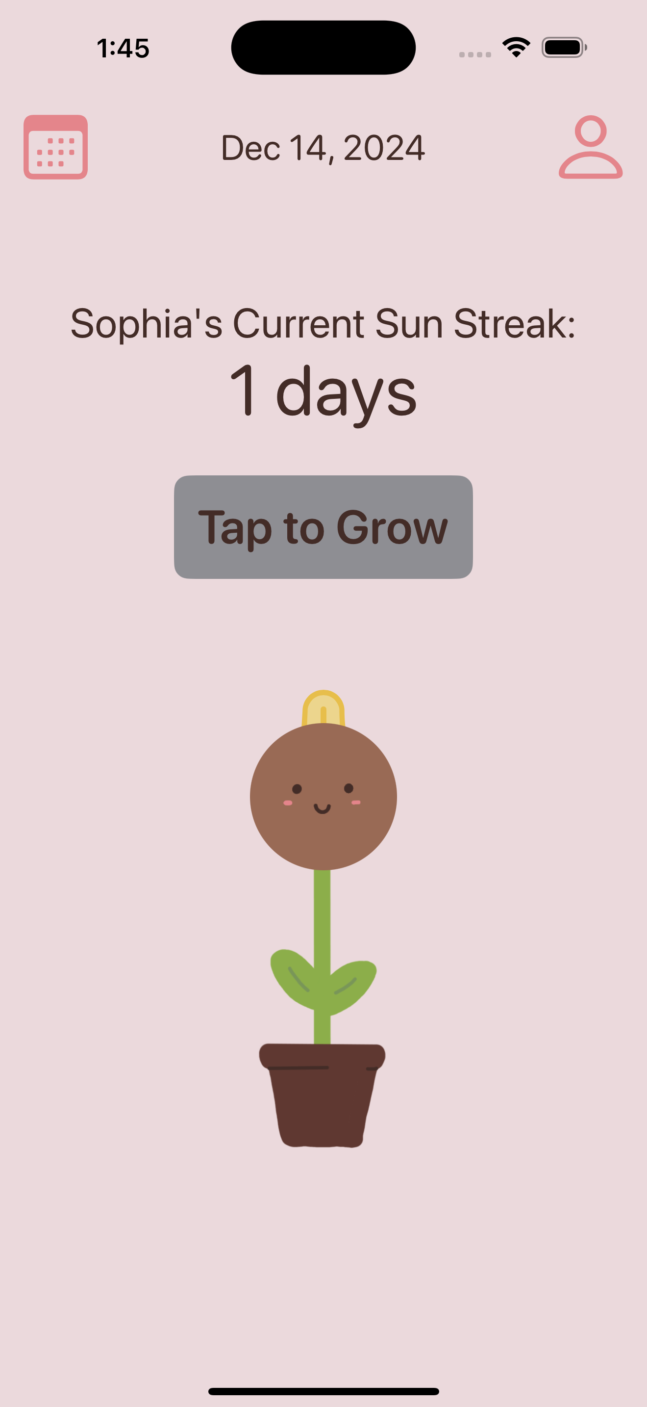 Rue may start off small